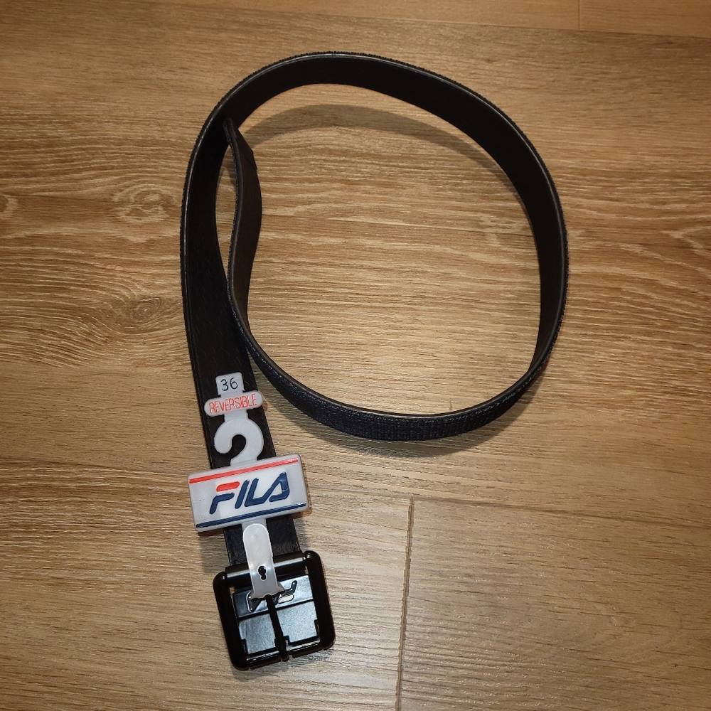 Fila Reversible Men's Belt Size 36 New